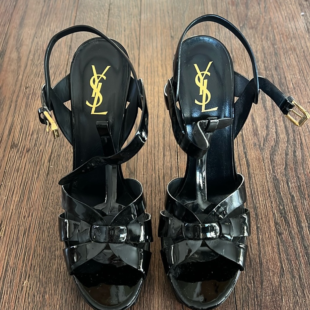 YSL Tribute Platform Heels (size 41)